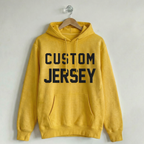 Custom Vintage Hoodie Sweatshirt Jersey Lemon