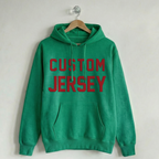 Custom Vintage Hoodie Sweatshirt Jersey Turf