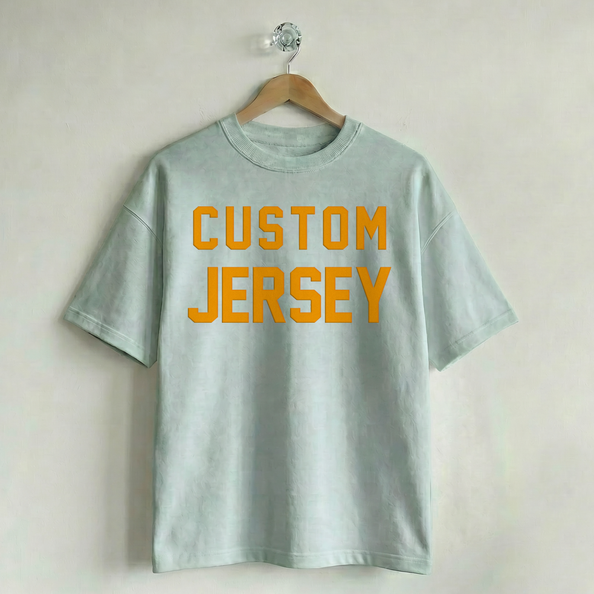 Custom Vintage Graphic Tee Jersey Unconventional Green