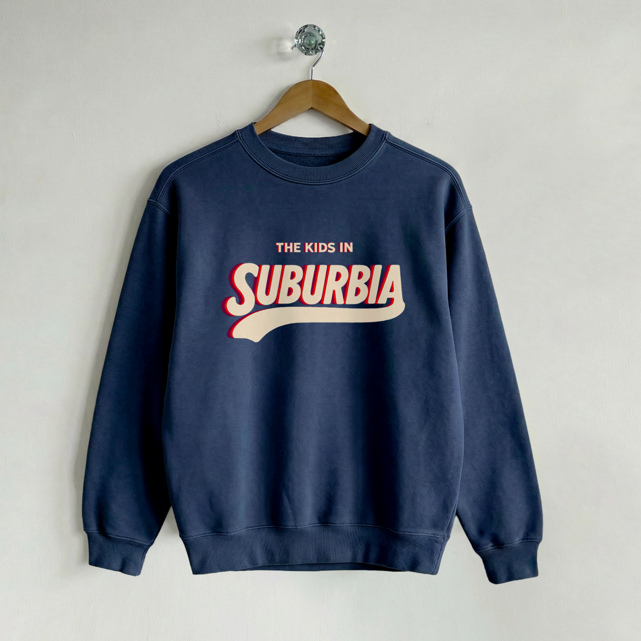 The Kids Of SUBURBIA Youth Retro Crewneck Sweatshirt The Kids of SUBURBIA Crew