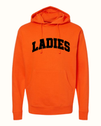 The Ladies In Orange Collegiate Crewneck Sweatshirt Hoodie Tee Ladies Collegiate Hoodie