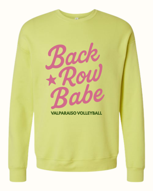 Valparaiso Back Row Babe Lemon Crew