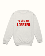 Friends Jersey Letter Crew Series Lobster Crew