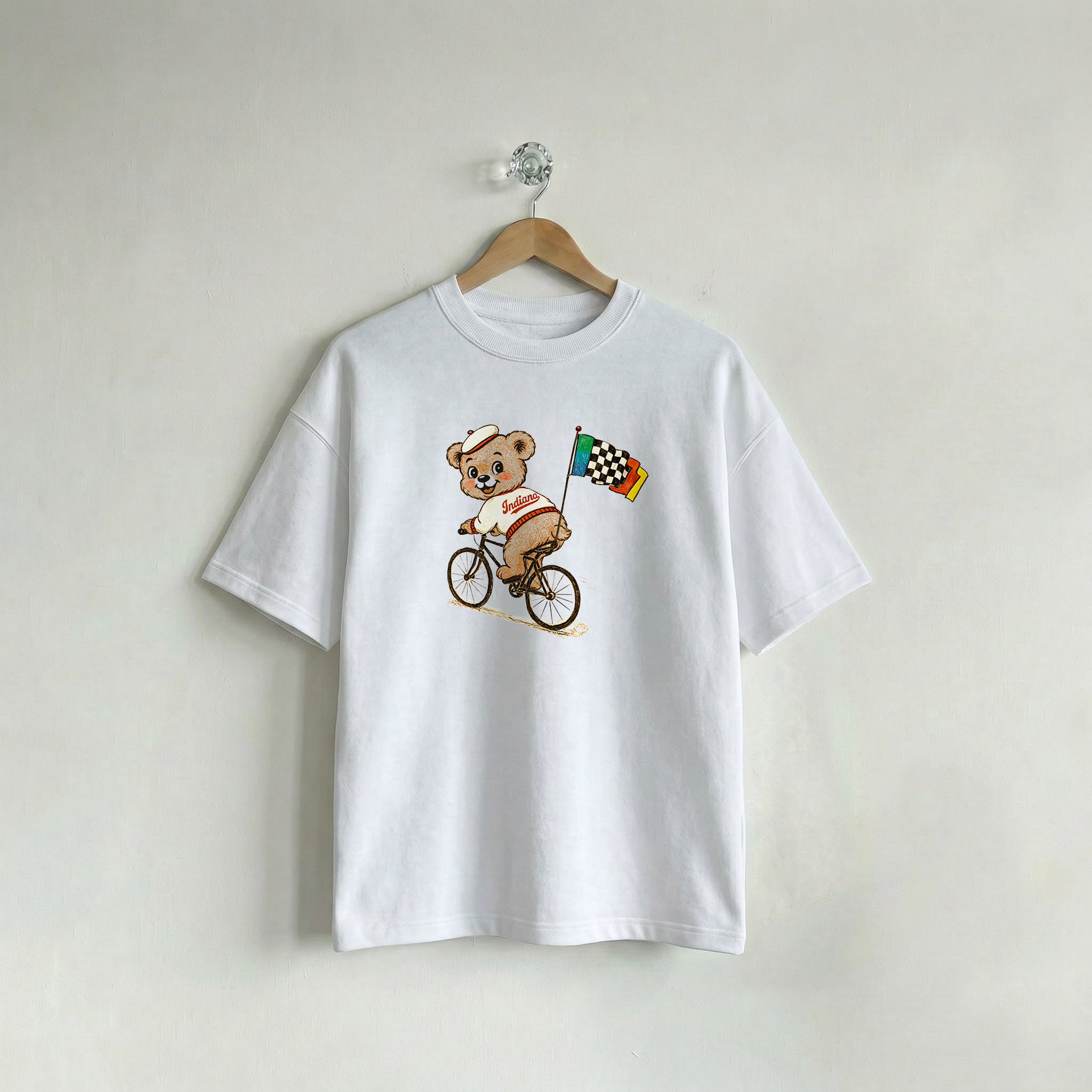 Indiana Barnaby : Micro Rib 3/4 Sleeve Crop Raglan | T-Shirt Little 500 Barnaby Heavyweight Tee