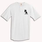 PAC Vintage Henley Shirt Adult Series PAC Heritage White Henley Shirt