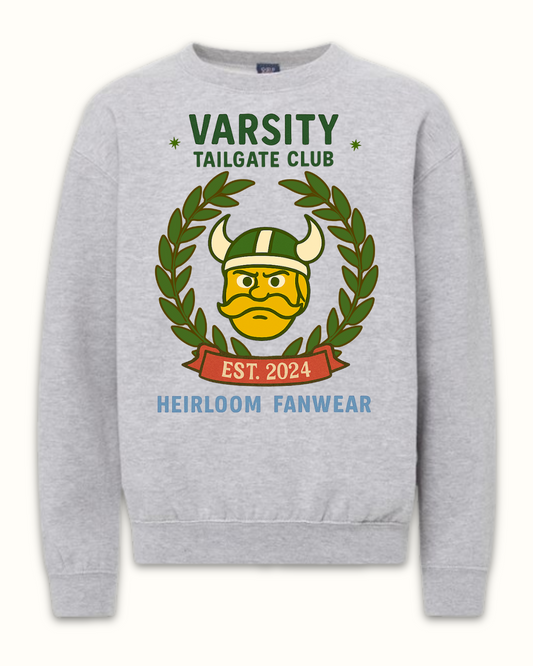 The Varsity Tailgate Club Viking Head PEEwee Crew