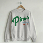 Pines Peak Vintage Crewneck Sweatshirt Hoodie Tee Pines Ski Lodge Crew