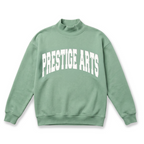 Prestige Arts Crew Adult Prestige Arts Oil Green Mock Neck