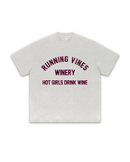 STAFF PRICING - Hot Girls Drink Wine Jersey Edition Hot Girls Drink Wine : Jersey Tee