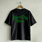Custom Vintage Graphic Tee Rally Midnight