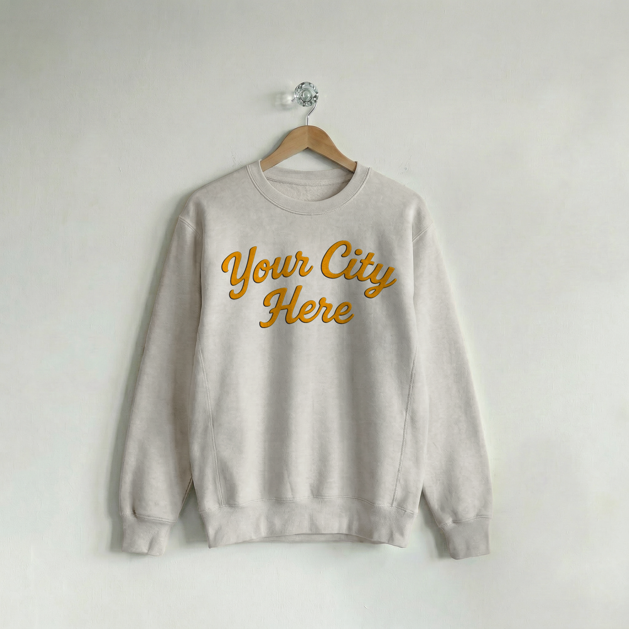 Custom Crew Rally Creamy Ash