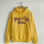 Custom Vintage Hoodie Sweatshirt Rally Lemon