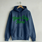 Custom Vintage Hoodie Sweatshirt Rally Navy