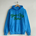 Custom Vintage Hoodie Sweatshirt Rally Royal