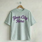 Custom Vintage Graphic Tee Rally Unconventional Green