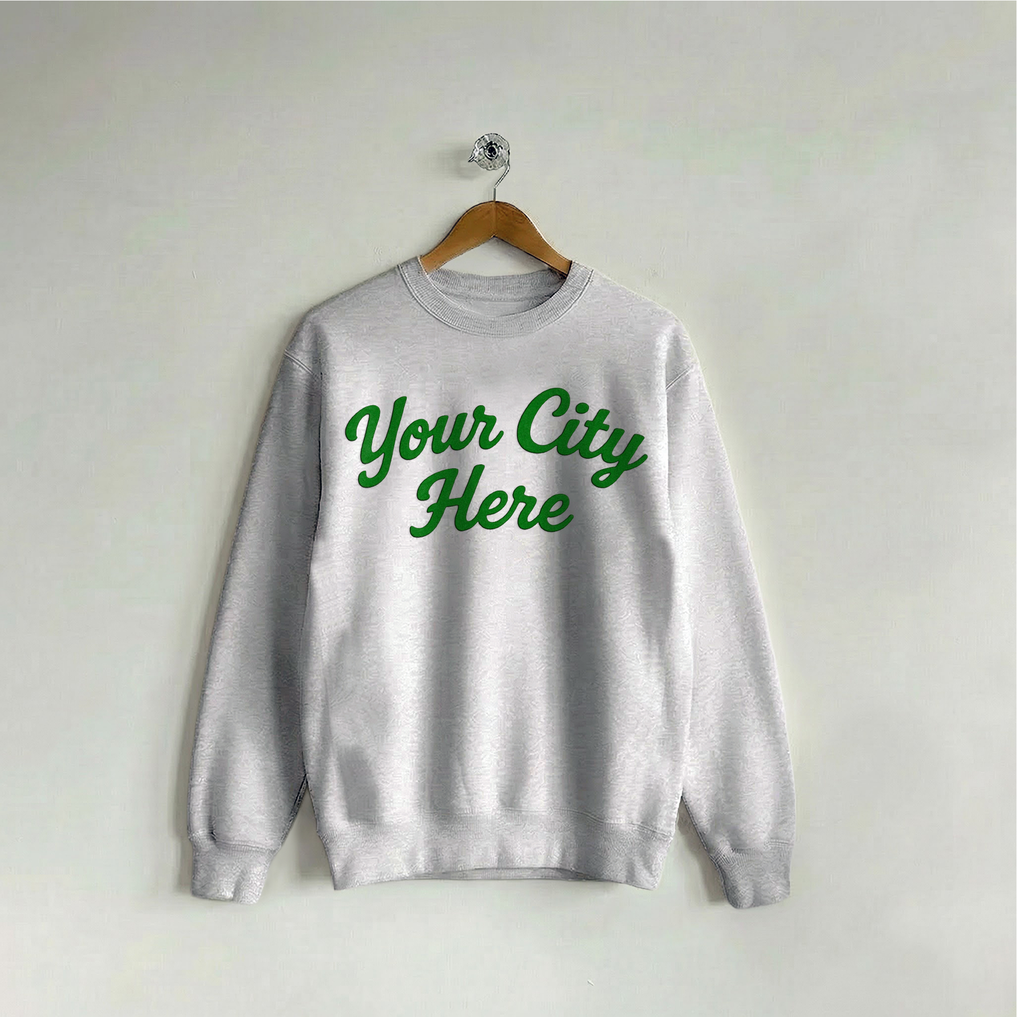 Custom Crew Rally Varsity Gray