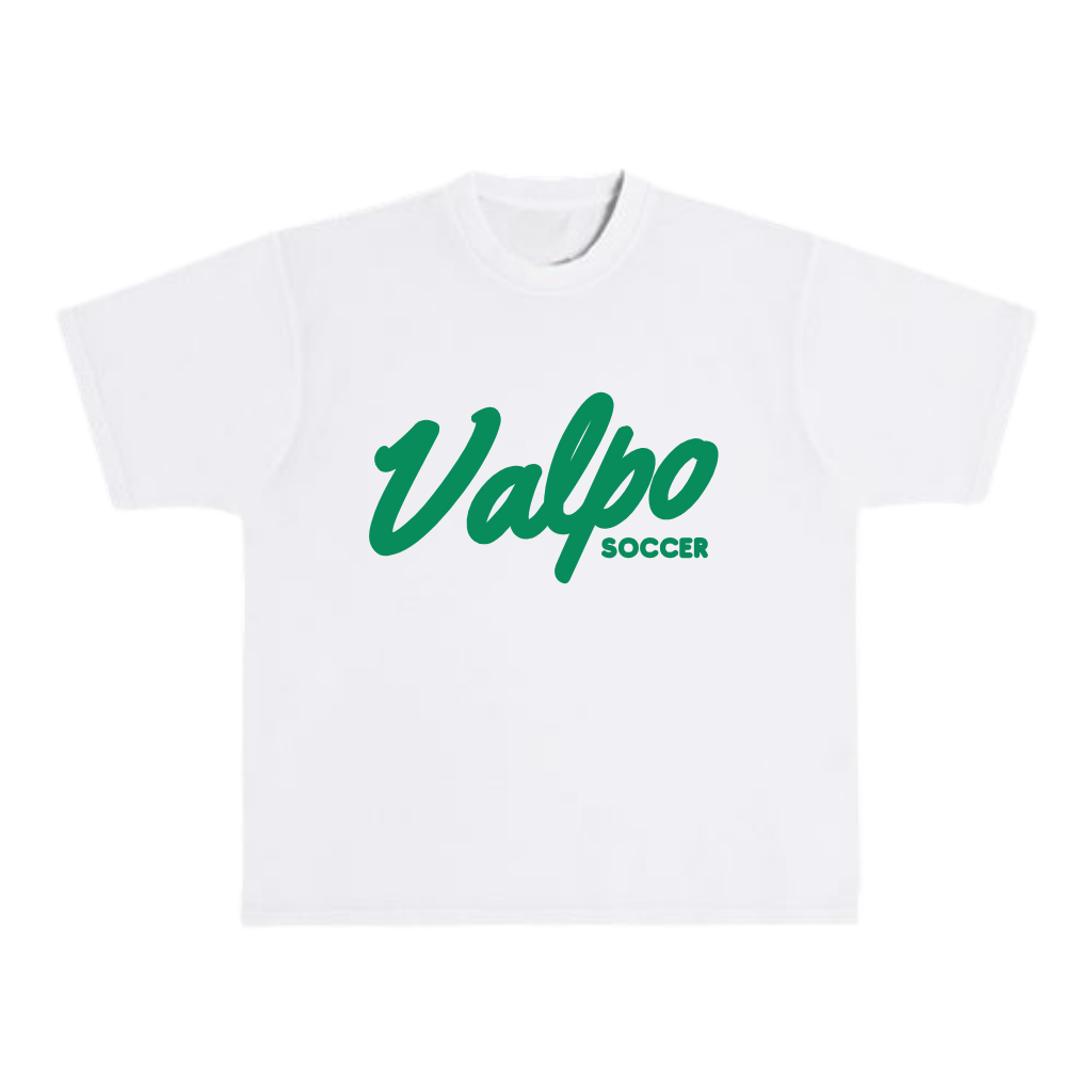 Valpo Boys Retro Script Tee & Hoodie