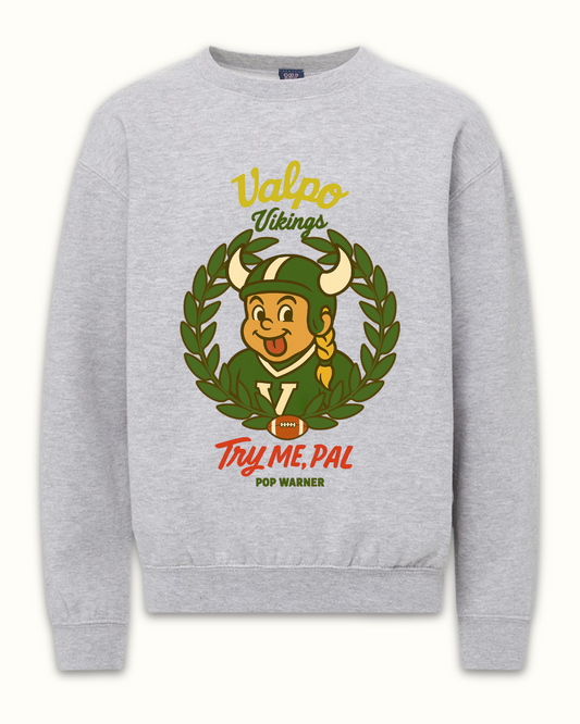 Valpo Pop Warner "Try Me Pal" PEEwee Crew