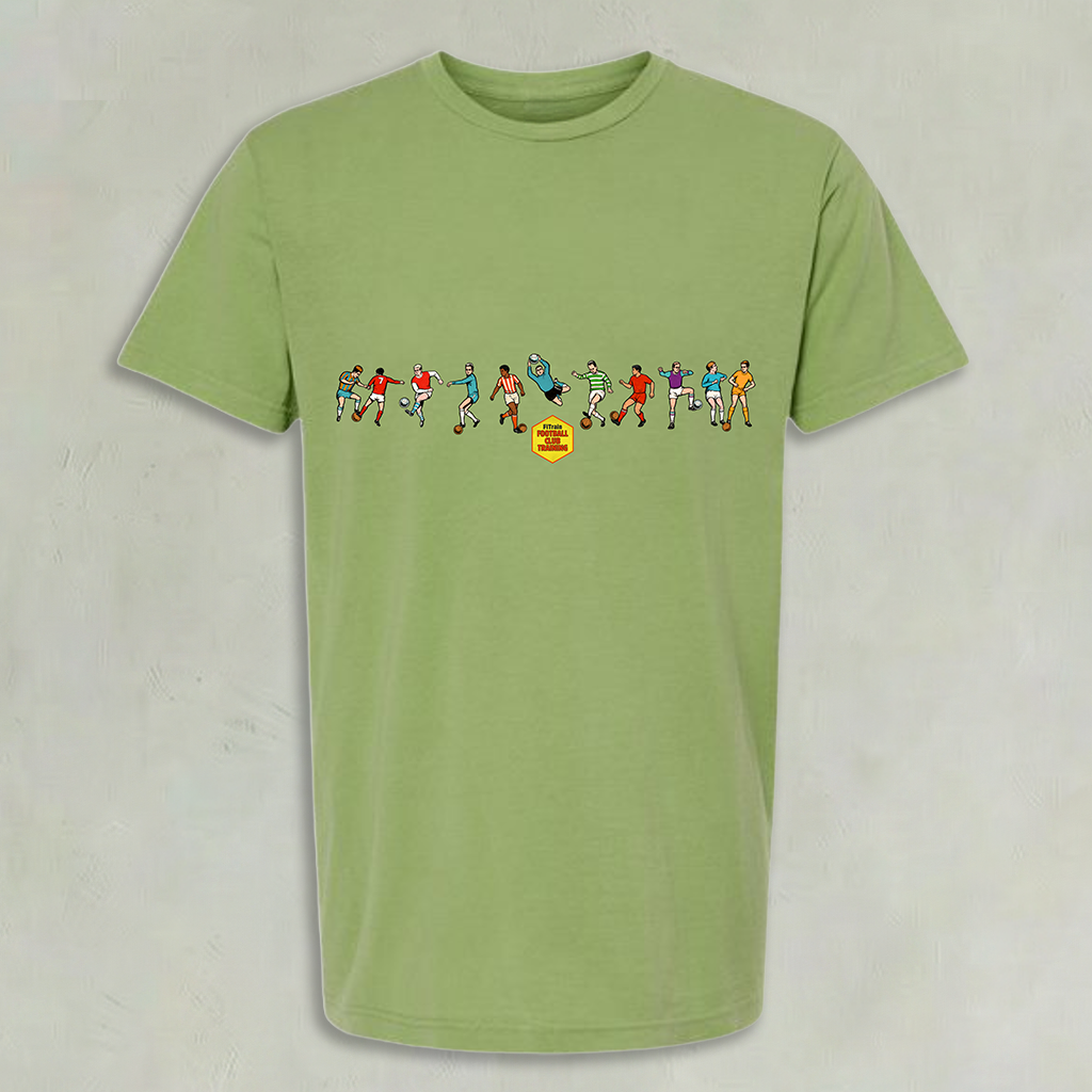 Fitrain The Whole Team Tee Aloe