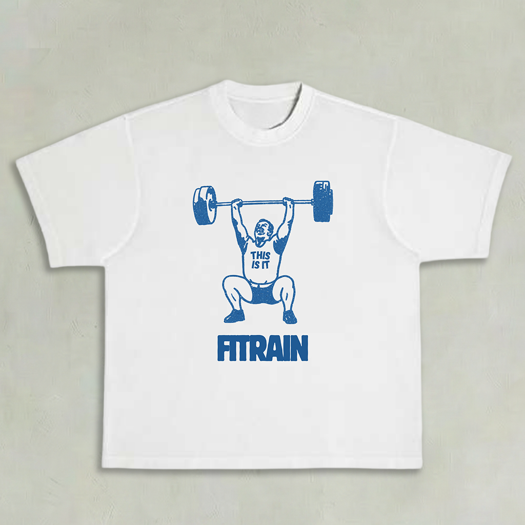 Fitrain This Is It Tee White