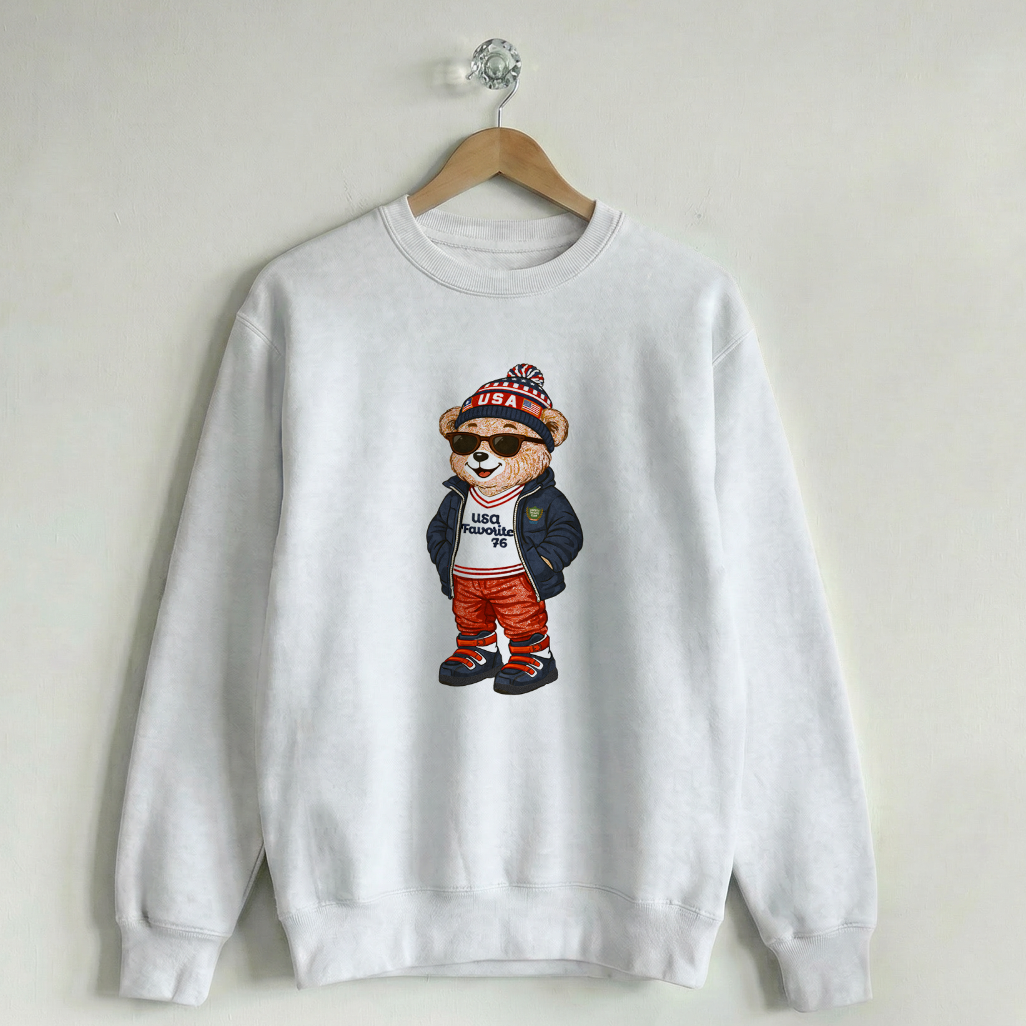 USA Barnaby Crewneck Sweatshirt USA Barnaby Crew