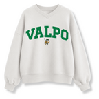 Valpo Collegiate V-Neck Sweatshirt & Hoodie