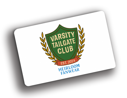 Varsity Tailgate Club Gift Card