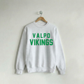 Valparaiso Vikings Crewneck Sweatshirt Jersey White