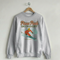Ski Boys of Pines Peak Vintage Crewneck Sweatshirt Crew Valpo Ski Resort Crew Varsity Gray