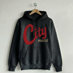 Custom Vintage Hoodie Sweatshirt Varsity Midnight