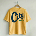Custom Vintage Graphic Tee Varsity Lemon