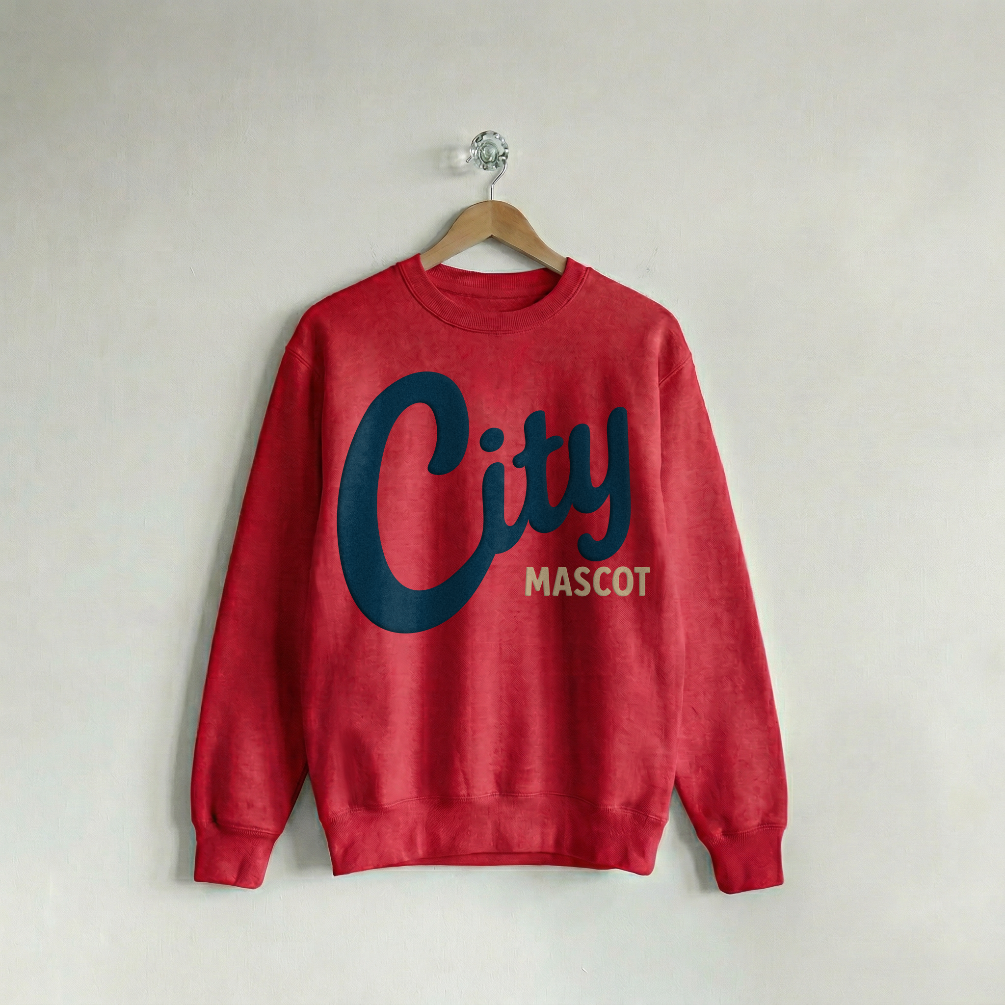 Custom Crew Varsity Nantucket Red