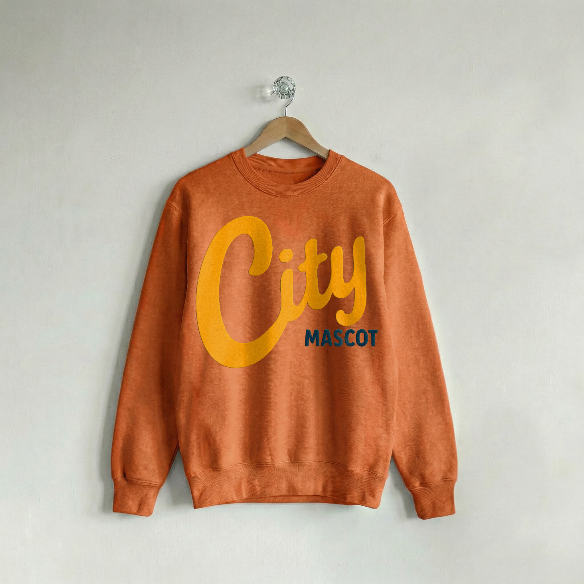 Custom Crew Varsity Orange