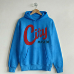 Custom Vintage Hoodie Sweatshirt Varsity Royal