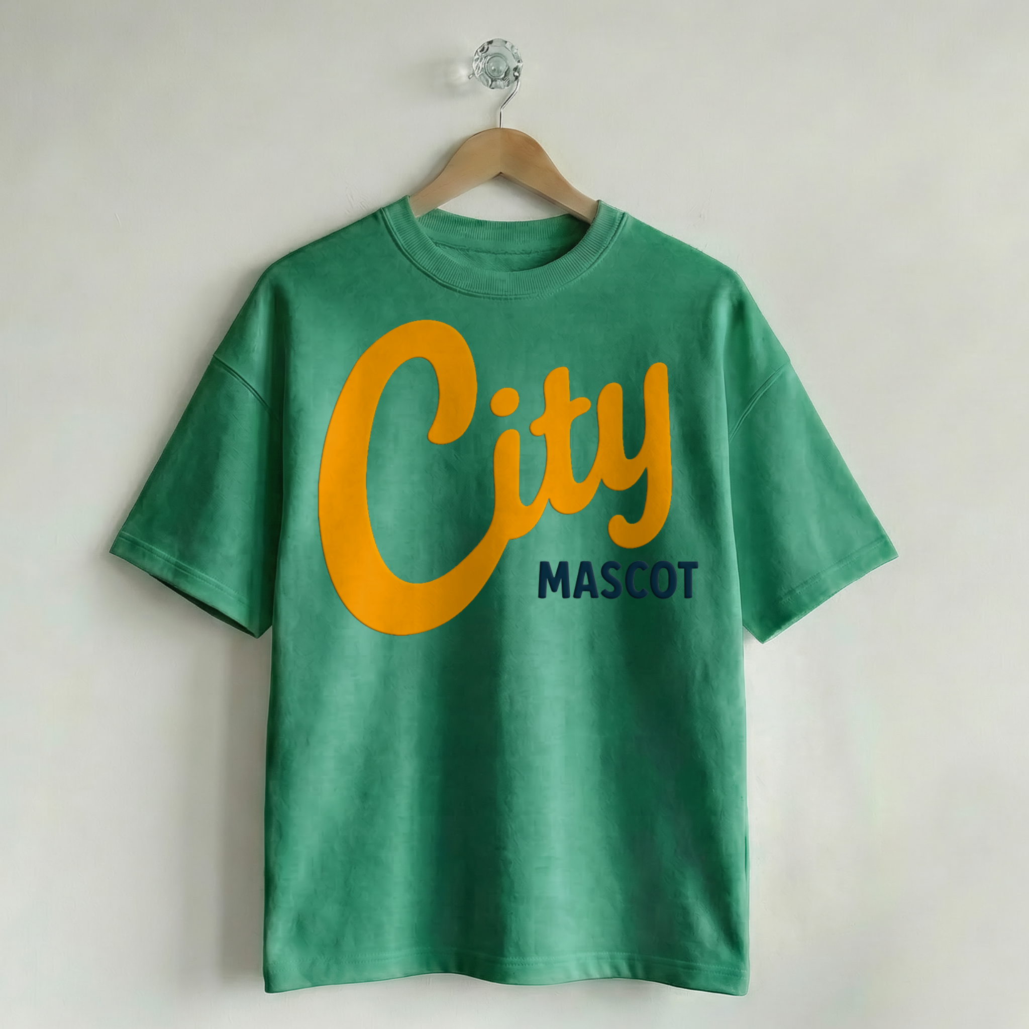 Custom Vintage Graphic Tee Varsity Turf