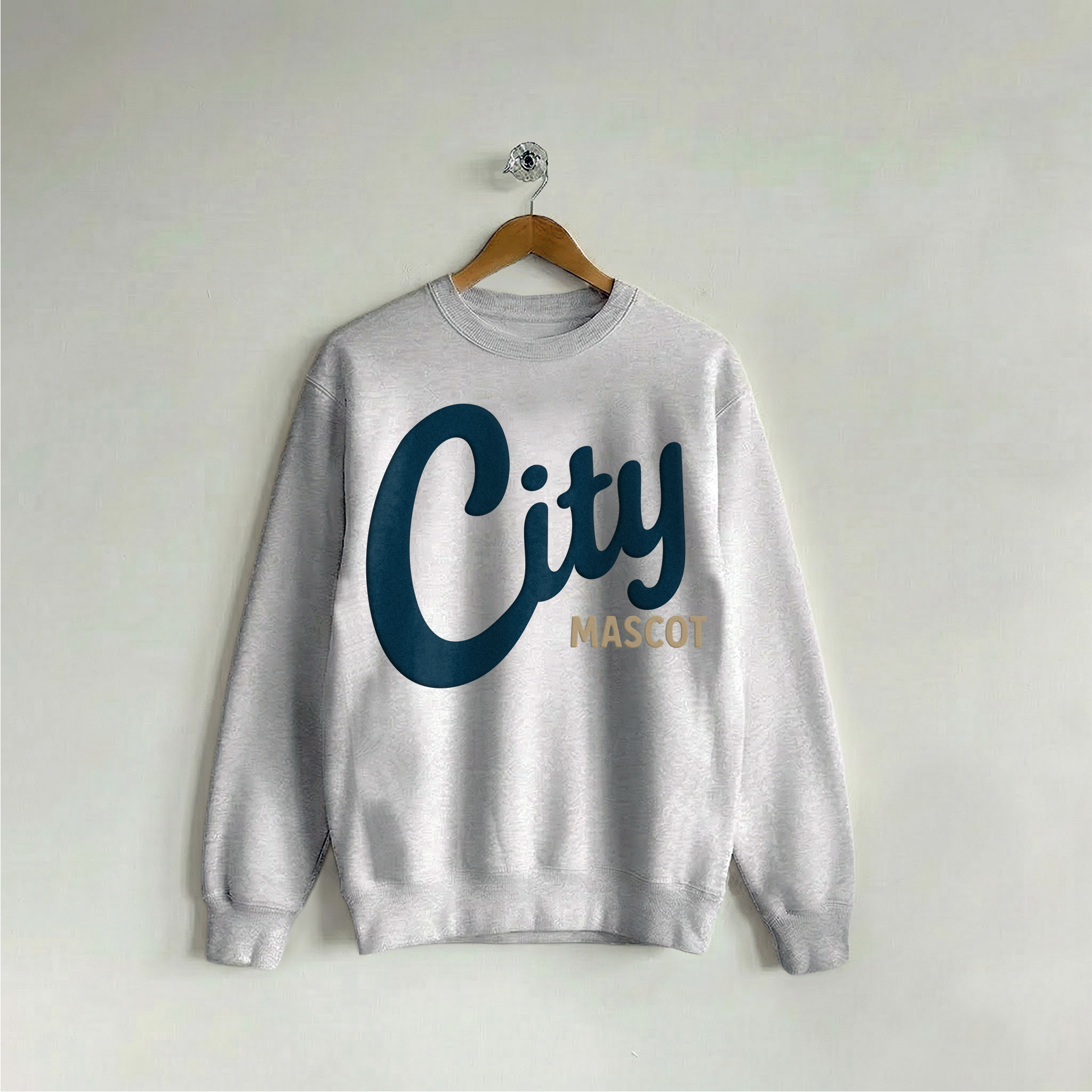 Custom Crew Varsity Varsity Gray