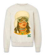 Ski Babes Crew Winter Break Crew Oatmeal