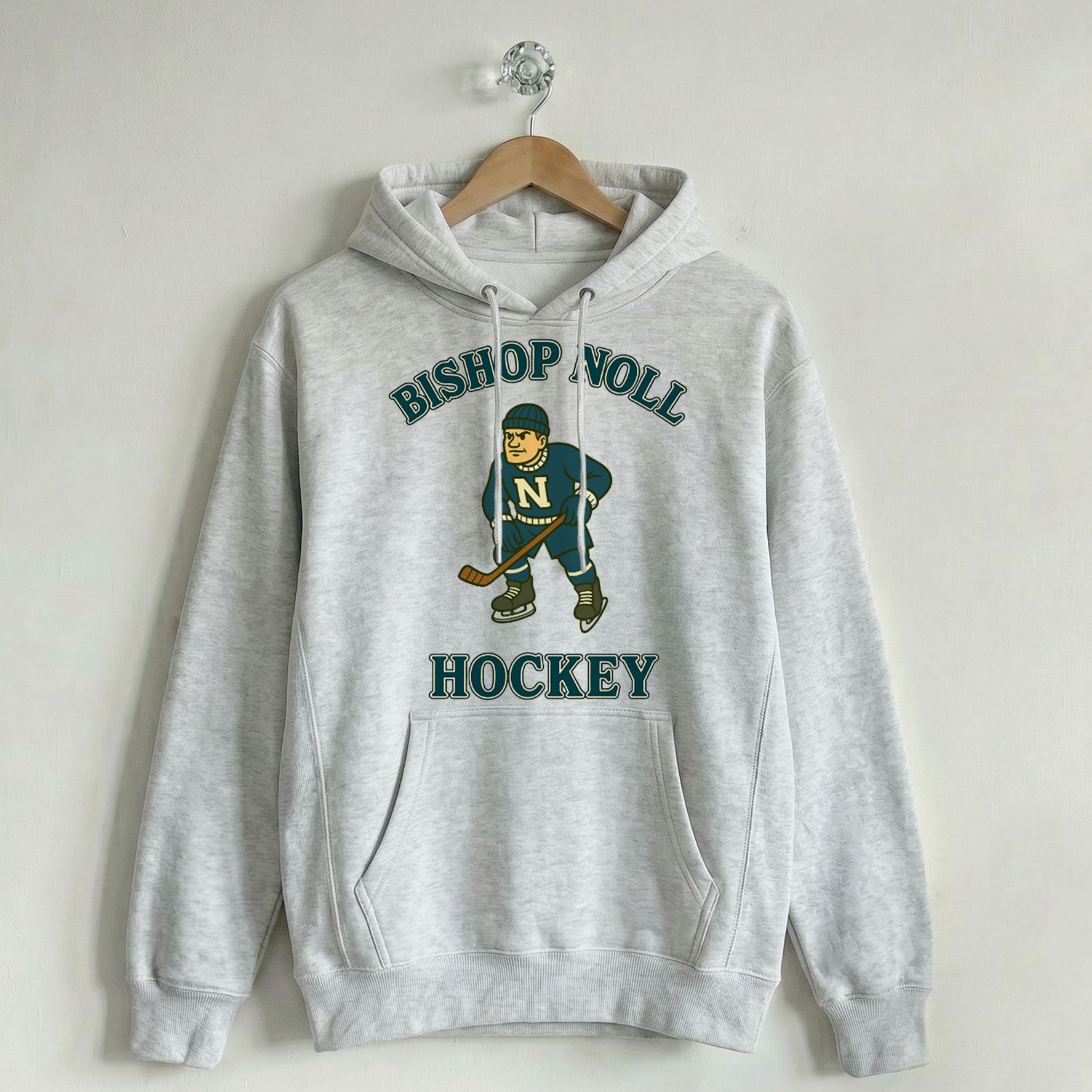 Vintage School Mascot Collection Bishop Noll Mascot Hoodie