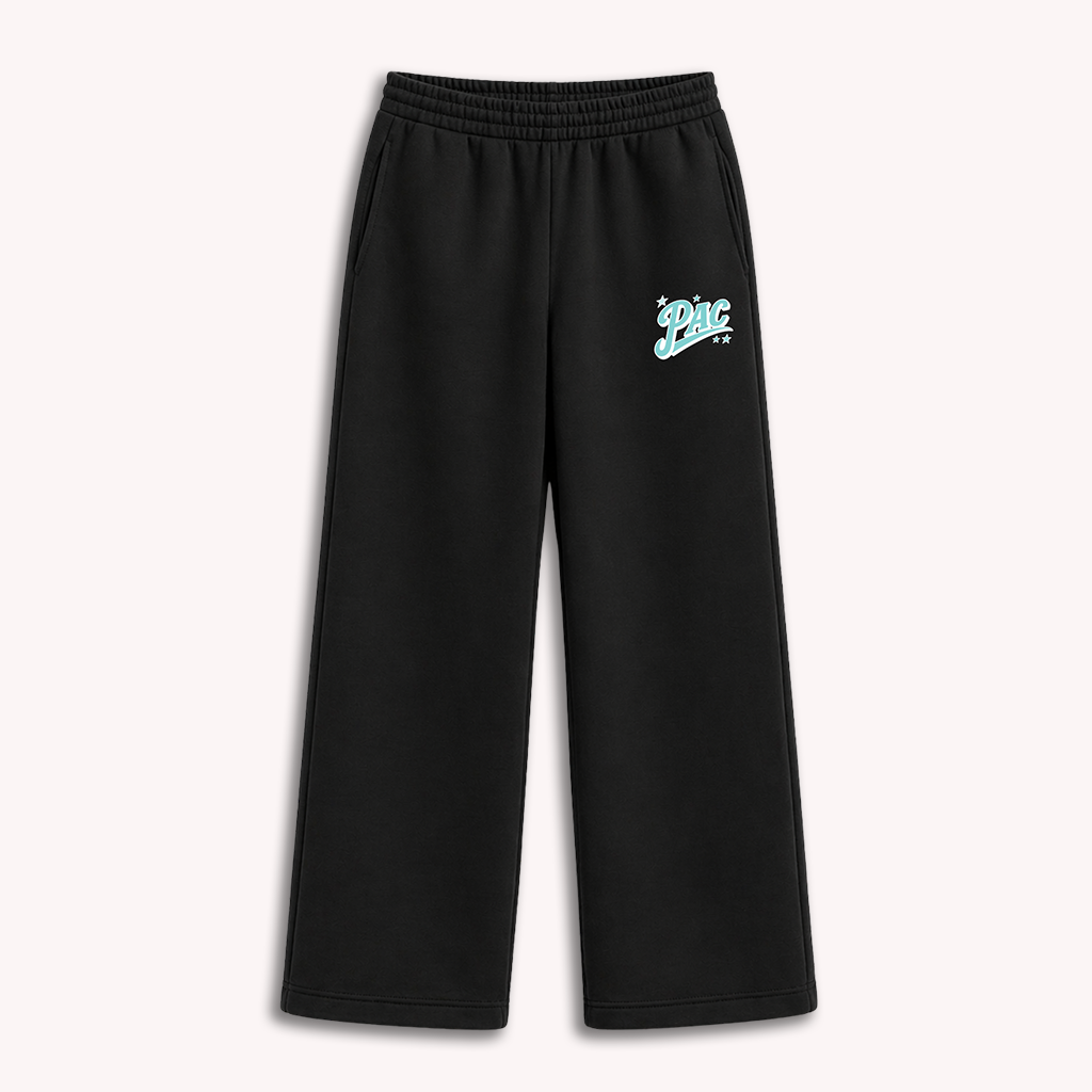 80's Nationals PAC Wide Leg Pants 80's Nationals Black Pants