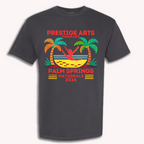Palm Springs PAC Tee Palm Springs Black Vibrant Contrast Tee