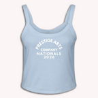 To The Pointe PAC Tank Top To The Pointe Blue Tank