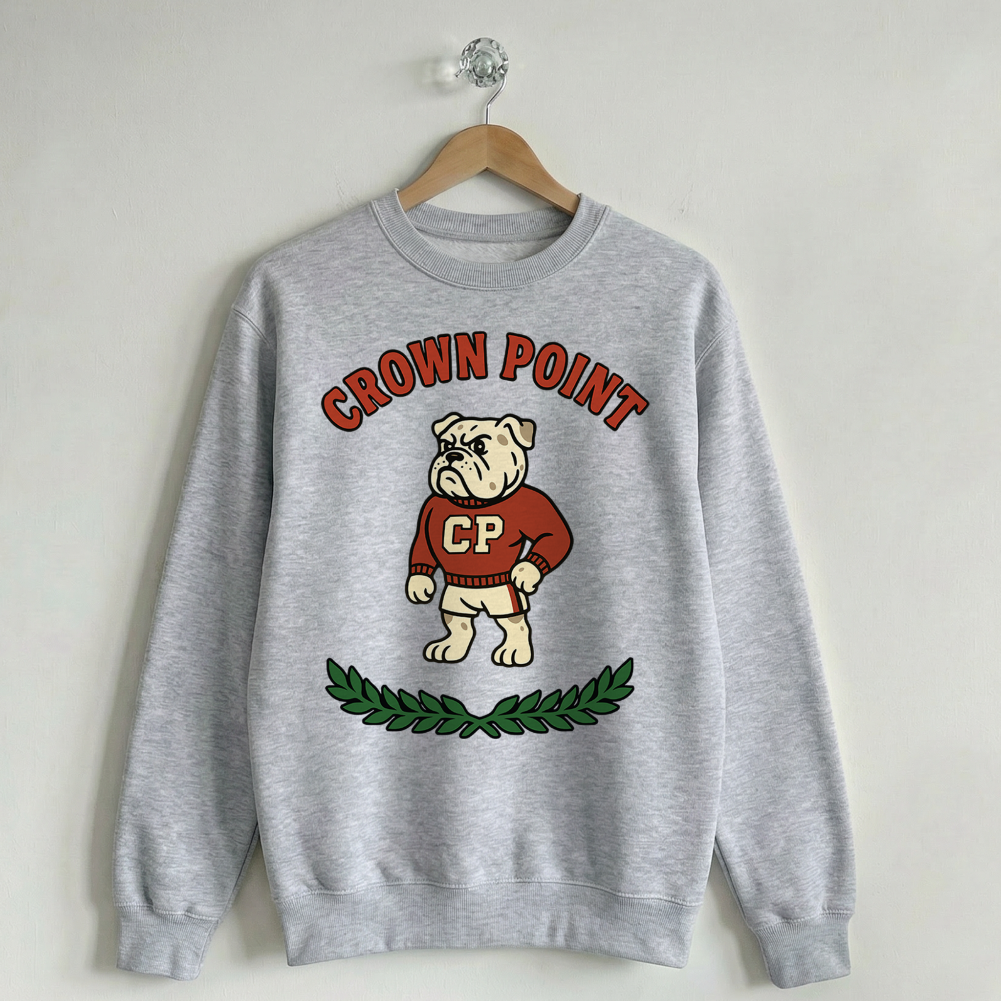 Vintage School Mascot Collection Crown Point Bulldogs Mascot Crew