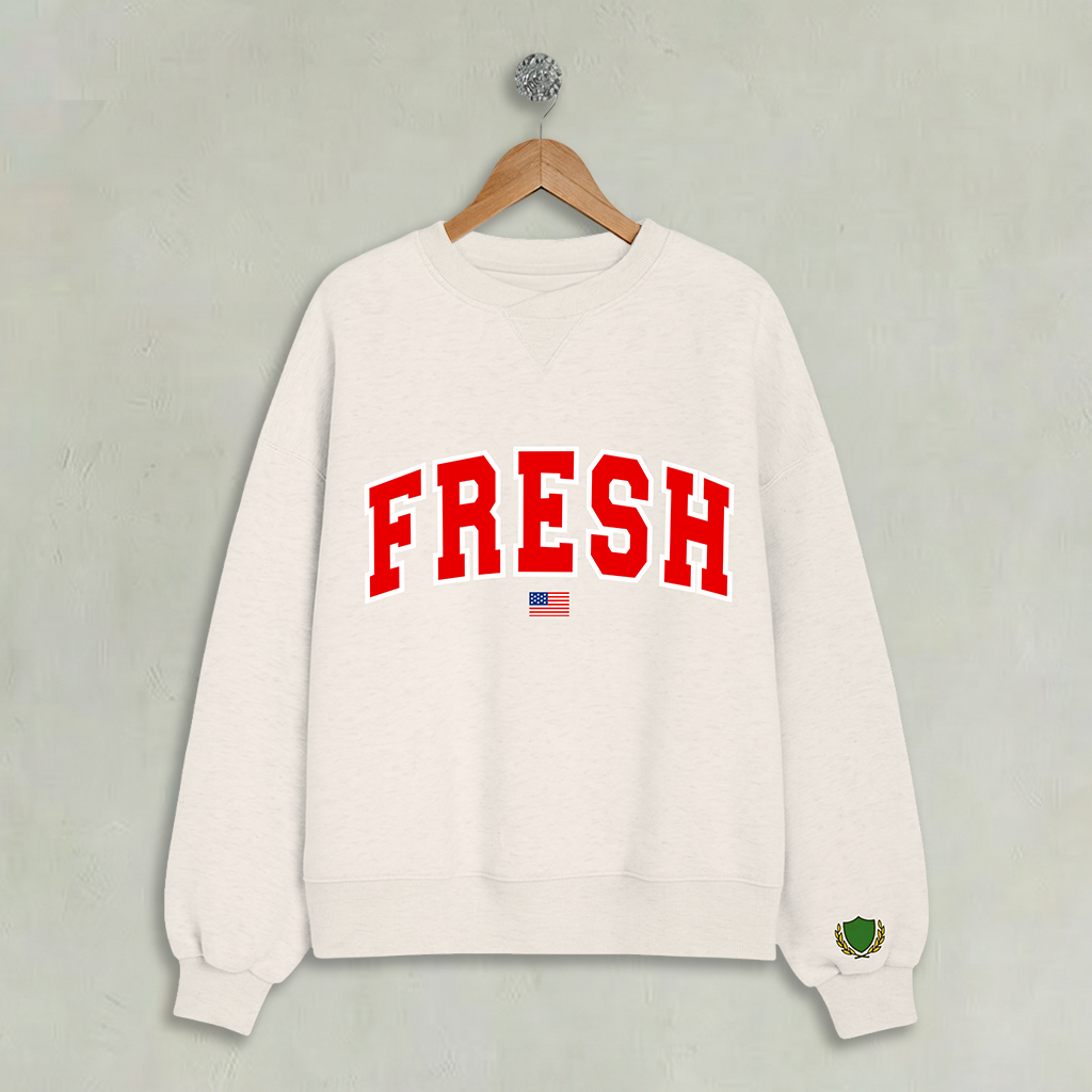 Fresh V-Neck Crew Fresh