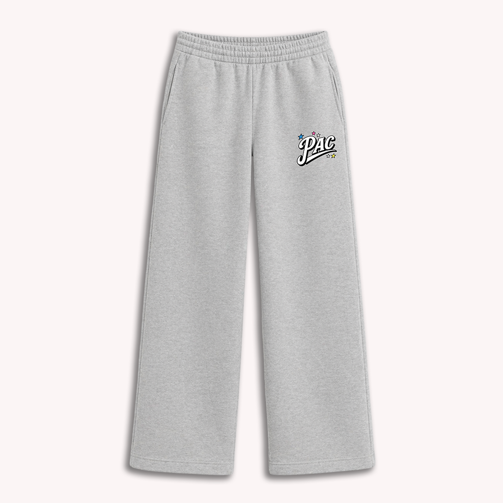 80's Nationals PAC Wide Leg Pants 80's Nationals Gray Pants