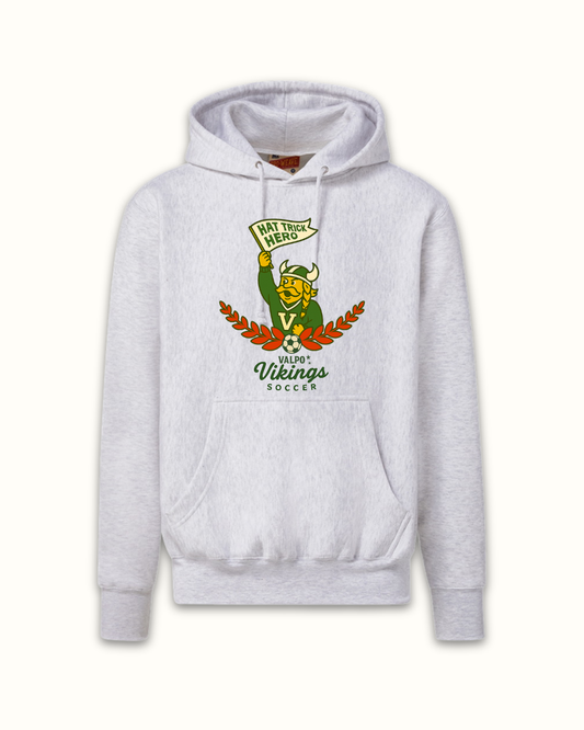 Valparaiso Soccer Hat Trick Hero Hoodie