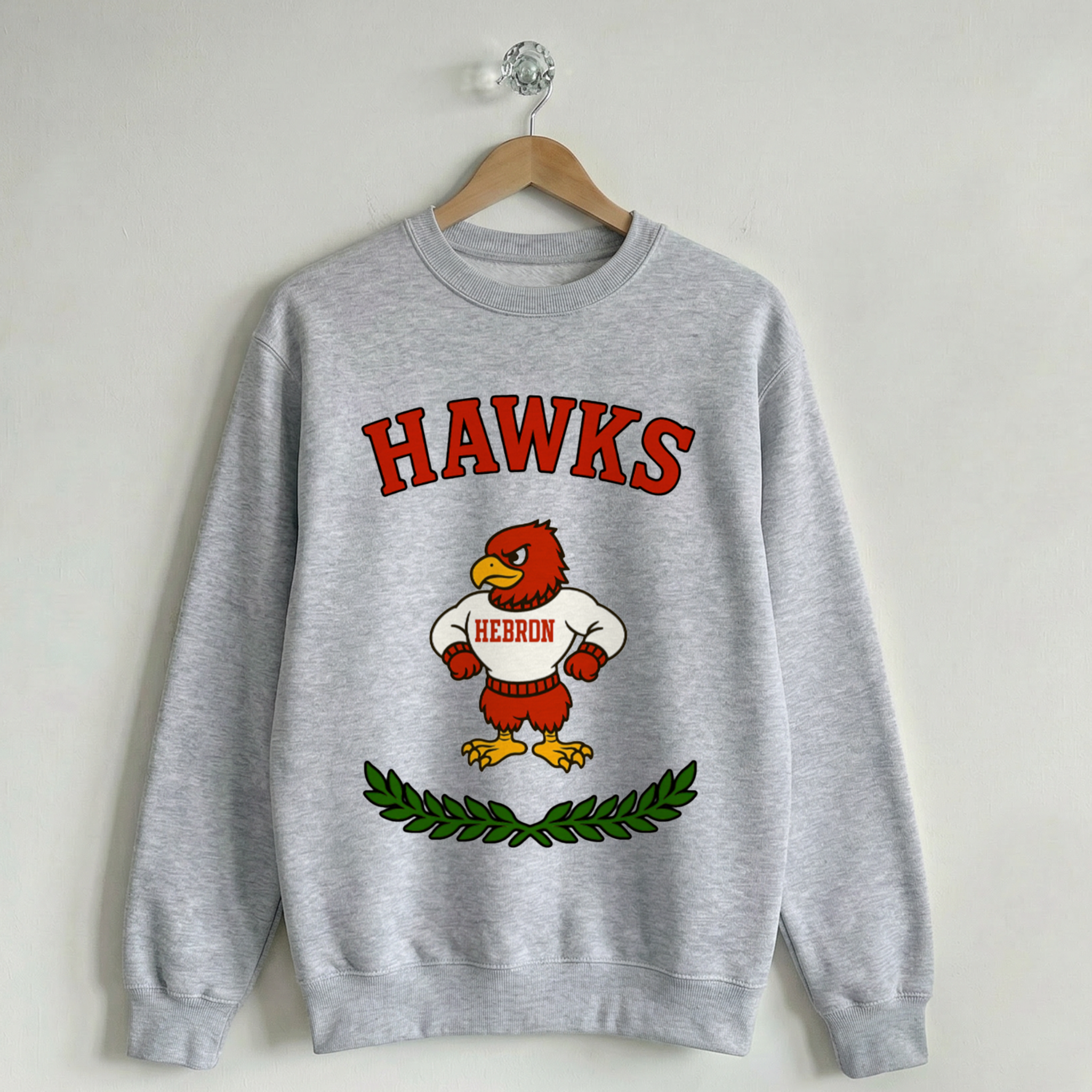 Vintage School Mascot Collection Hebron Hawks Mascot Crew