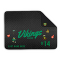 Vikings Soccer Icon Waterproof Stadium Blanket