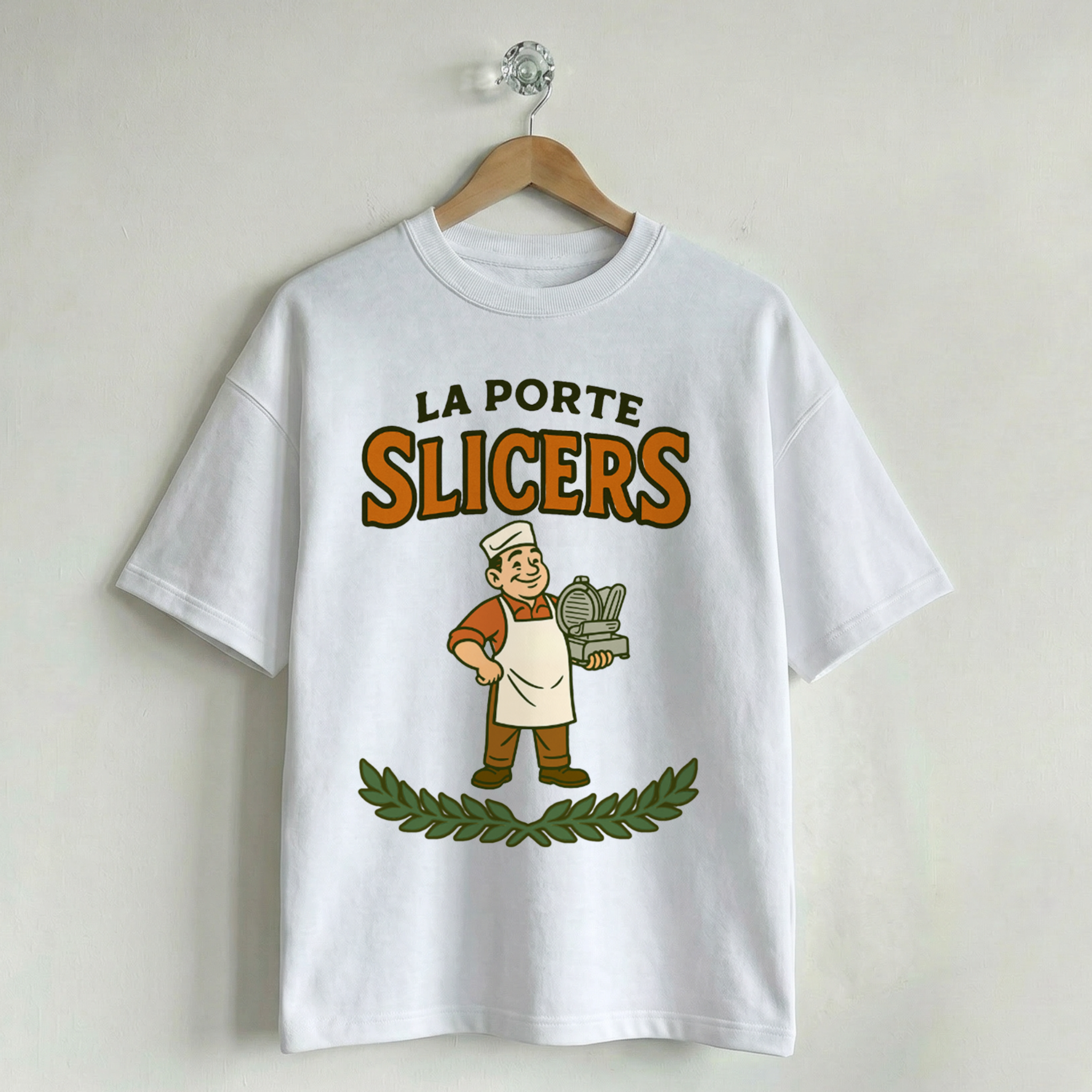 Vintage School Mascot Collection La Porte Slicers Mascot Tee