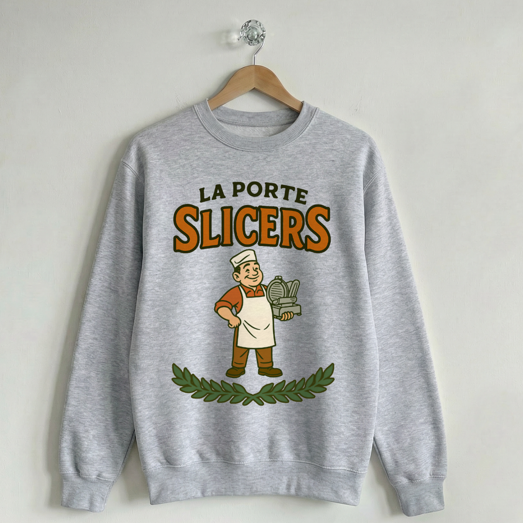 Vintage School Mascot Collection La Porte Slicers Mascot Crew