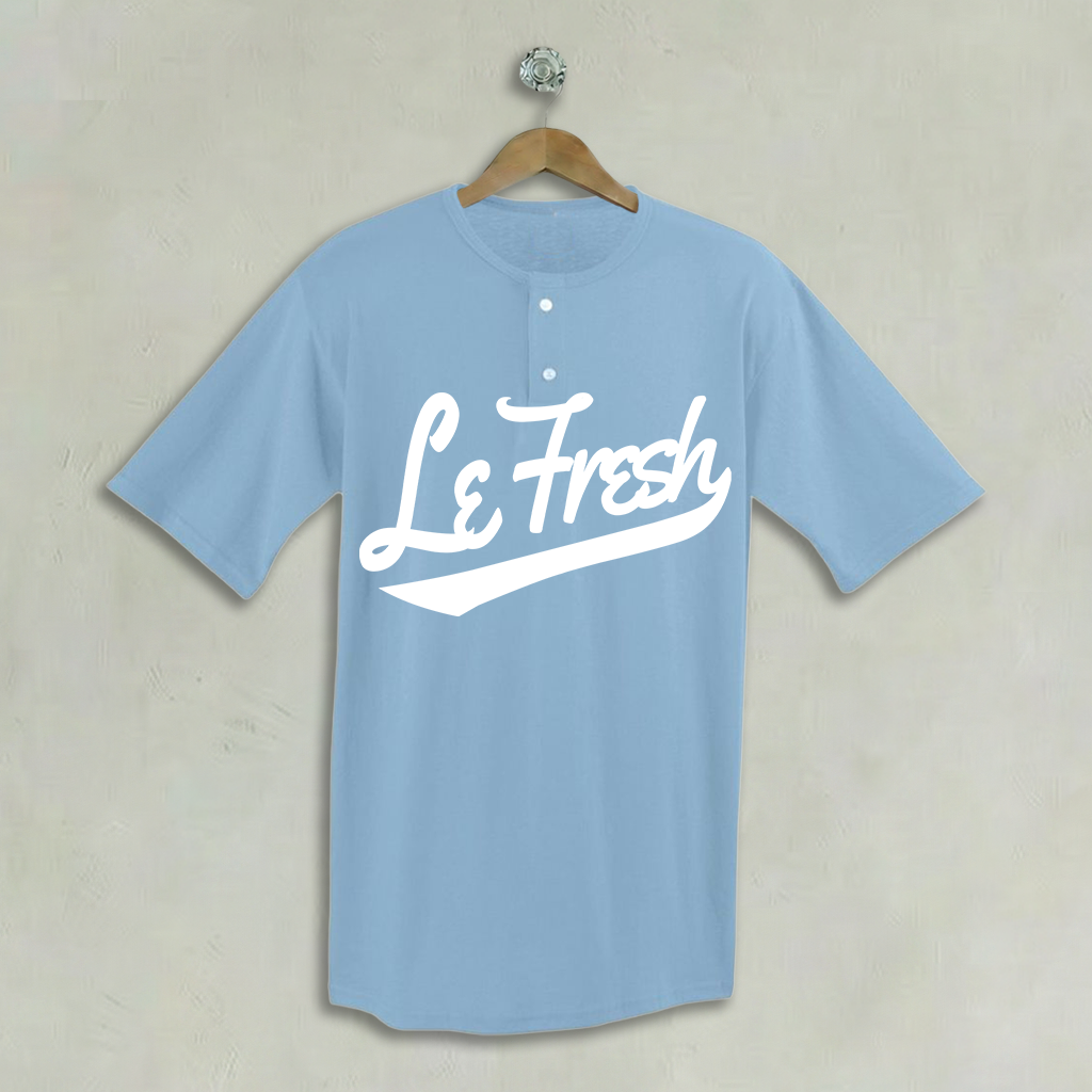 Fresh Vintage Henleys Light Blue